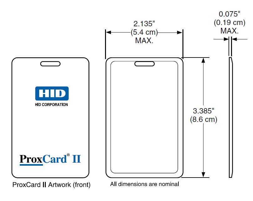 Diagrama Tarjetas Proximidad HID 1326