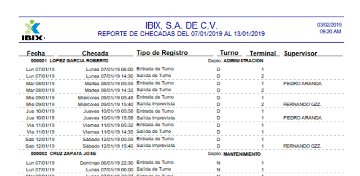 Reporte