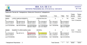Reporte
